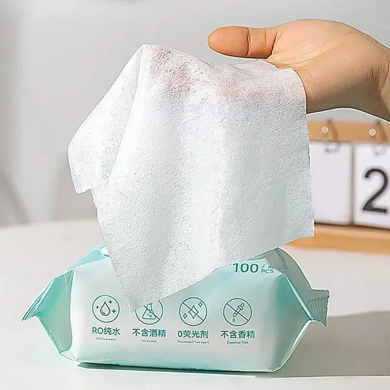 Pet Deodorant wipes 100Pcs Cleaning Tear Stains Decomposition Odor Pure Water Safe Gentle Pet Wipes cleaning wipes for dogs cats
