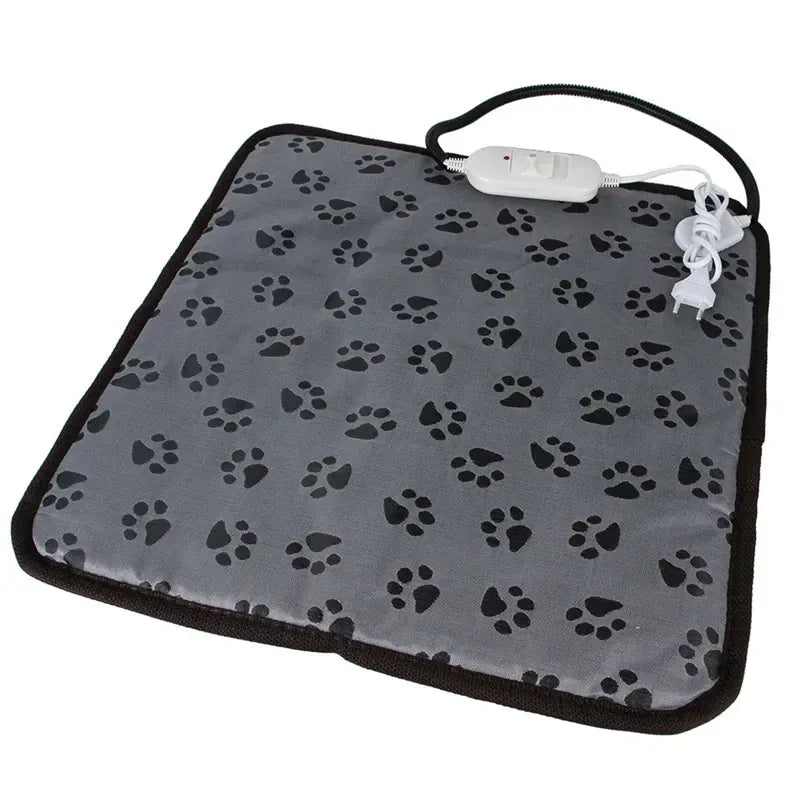 Pet Heating Pad - Adjustable Temperature Electric Mat for Dogs & Cats