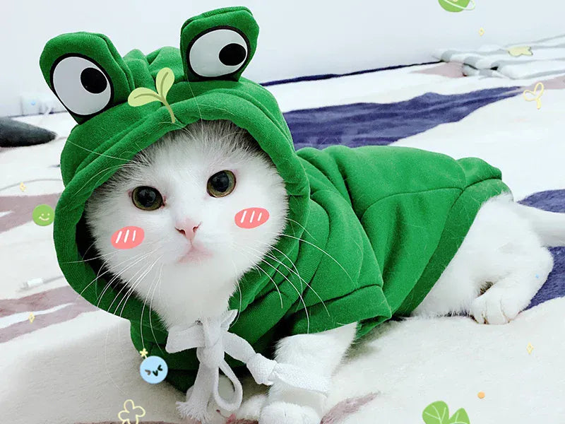 Pet Hoodie Sweater - Winter Pullover with Sports & Animal Designs