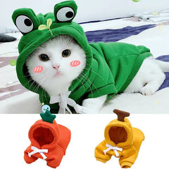 Pet Hoodie Sweater - Winter Pullover with Sports & Animal Designs