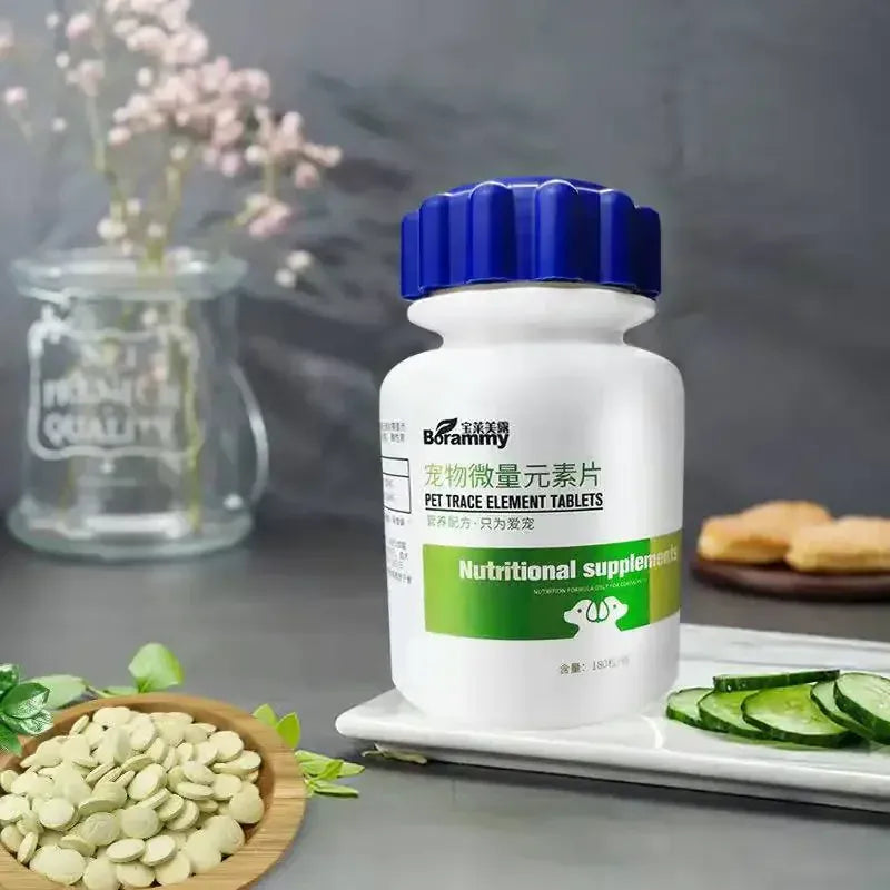 Pet Pica Supplement - 180 Trace Element Tablets to Stop Strange Eating Habits