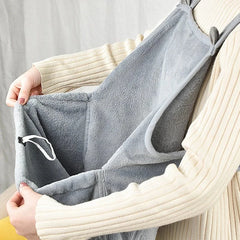 Pet Sleep & Travel Pouch – Plush Shoulder Bag Carrier for Cats & Small Dogs