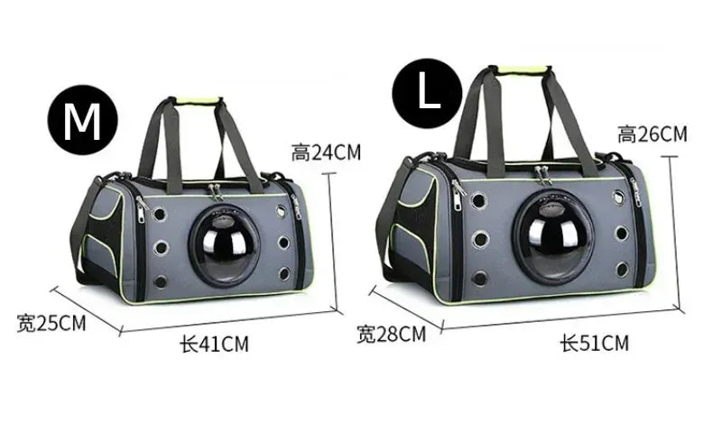 Pet Sling Carrier Bag – Crossbody & Backpack Style for Small Dogs & Cats