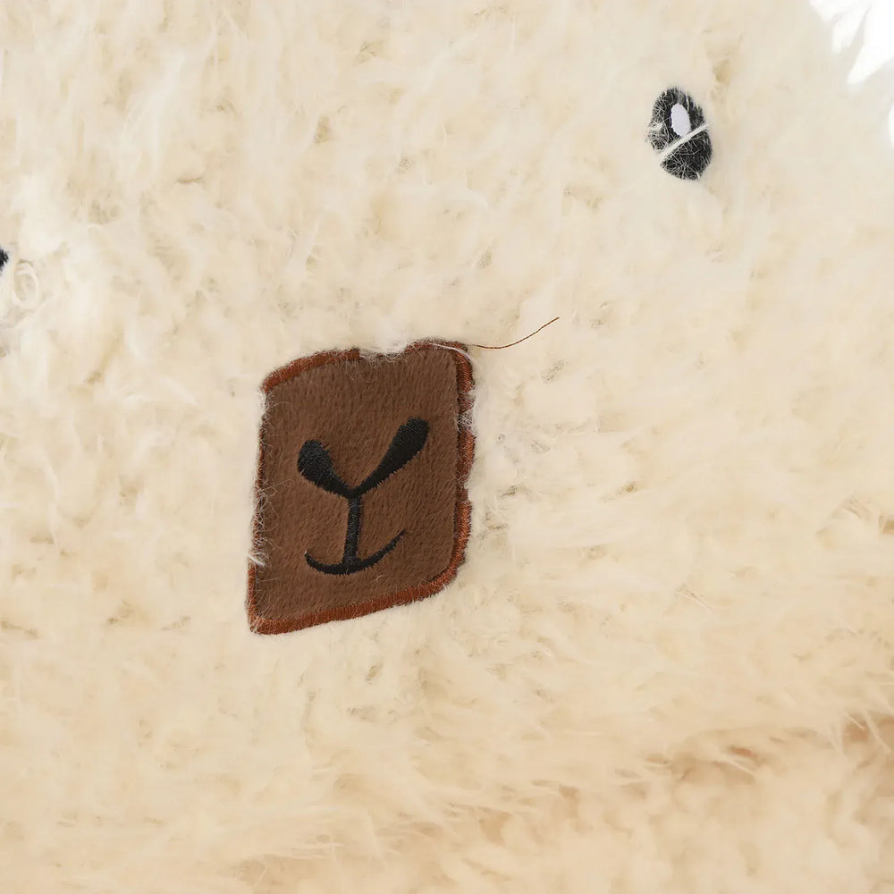 Pet Sofa Bed - Winter Warm Plush Cat Dog Bed with Removable Mat