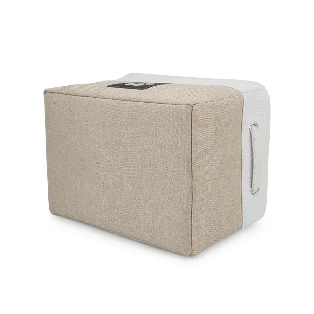 Pet Toy Storage Basket Foldable Paw Dog Cat Clothes Box Accessories Organize Bin