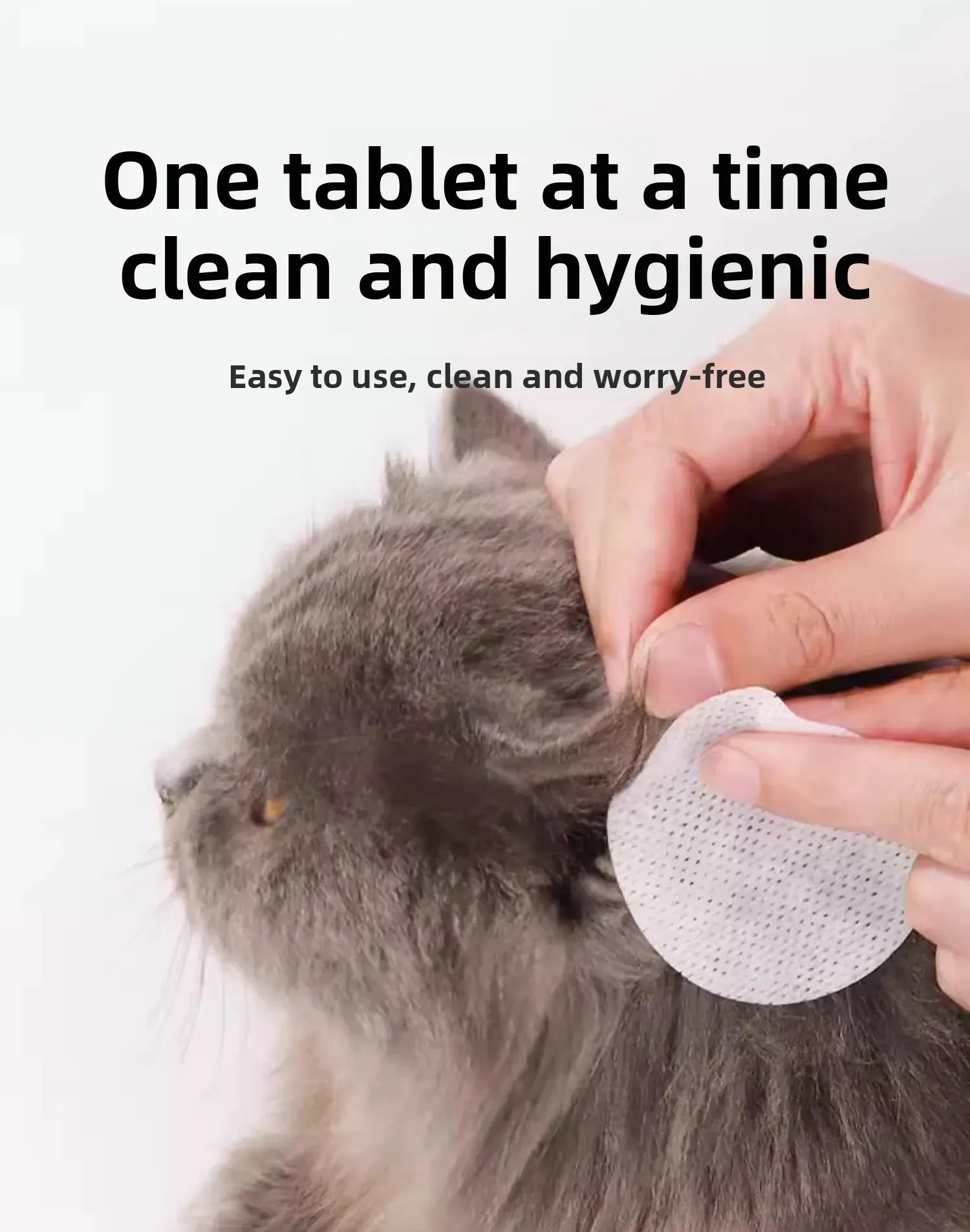 PetClear 200pcs Pet Eye Wipes | Tear Stain Remover for Dogs & Cats | Gentle Daily Eye Care & Cleaning Wet Wipes