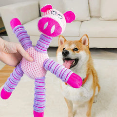 Plush Dog Toy Soft Toy with Squeaker | Interactive Chew Toy for Puppies & Dogs | Fun Pet Toy GWJ05