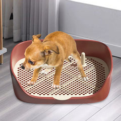 Portable Dog Toilet - Puppy Potty Trainer with Anti-Splash Grid