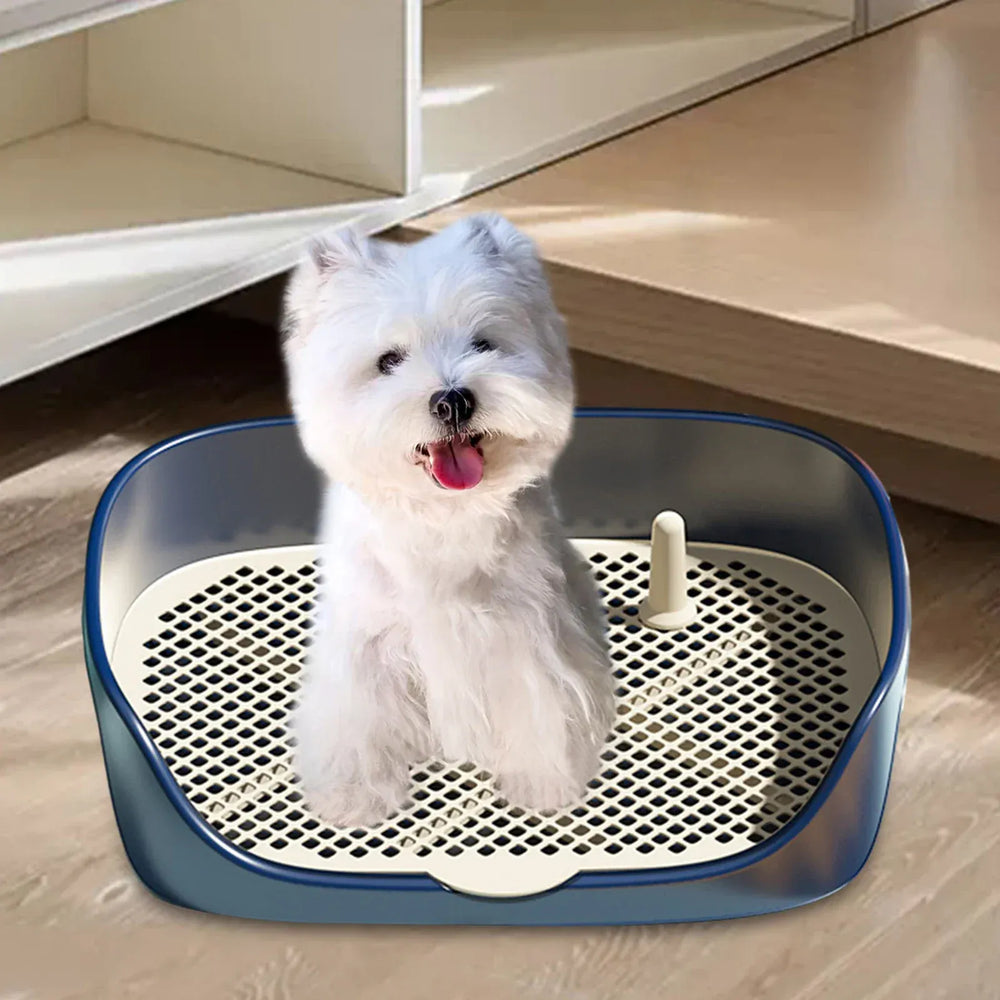 Portable Dog Toilet - Puppy Potty Trainer with Anti-Splash Grid
