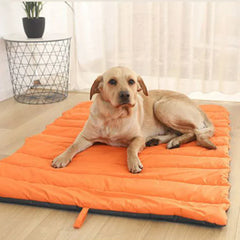 Portable Pet Mat - Waterproof Outdoor Dog Bed for Camping & Travel with Storage Bag, Easy Clean Reversible Mat for Cats & Dogs