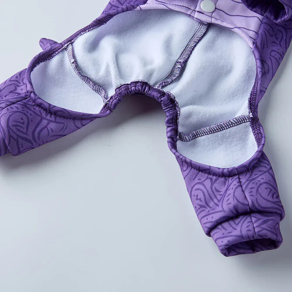 Purple Unicorn Dog Costume - Magical Holiday Dress for Parties & Events