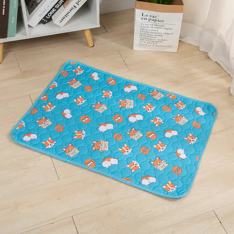 Reusable Dog Pee Pad - Washable Absorbent Puppy Training Mat Waterproof