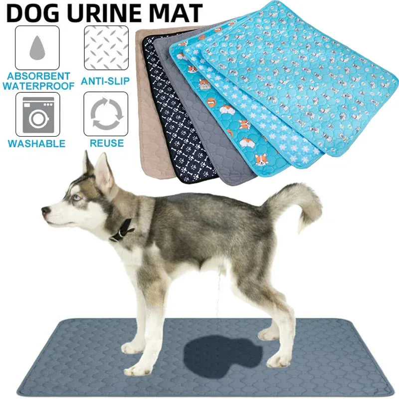 Reusable Dog Pee Pad - Washable Absorbent Puppy Training Mat Waterproof