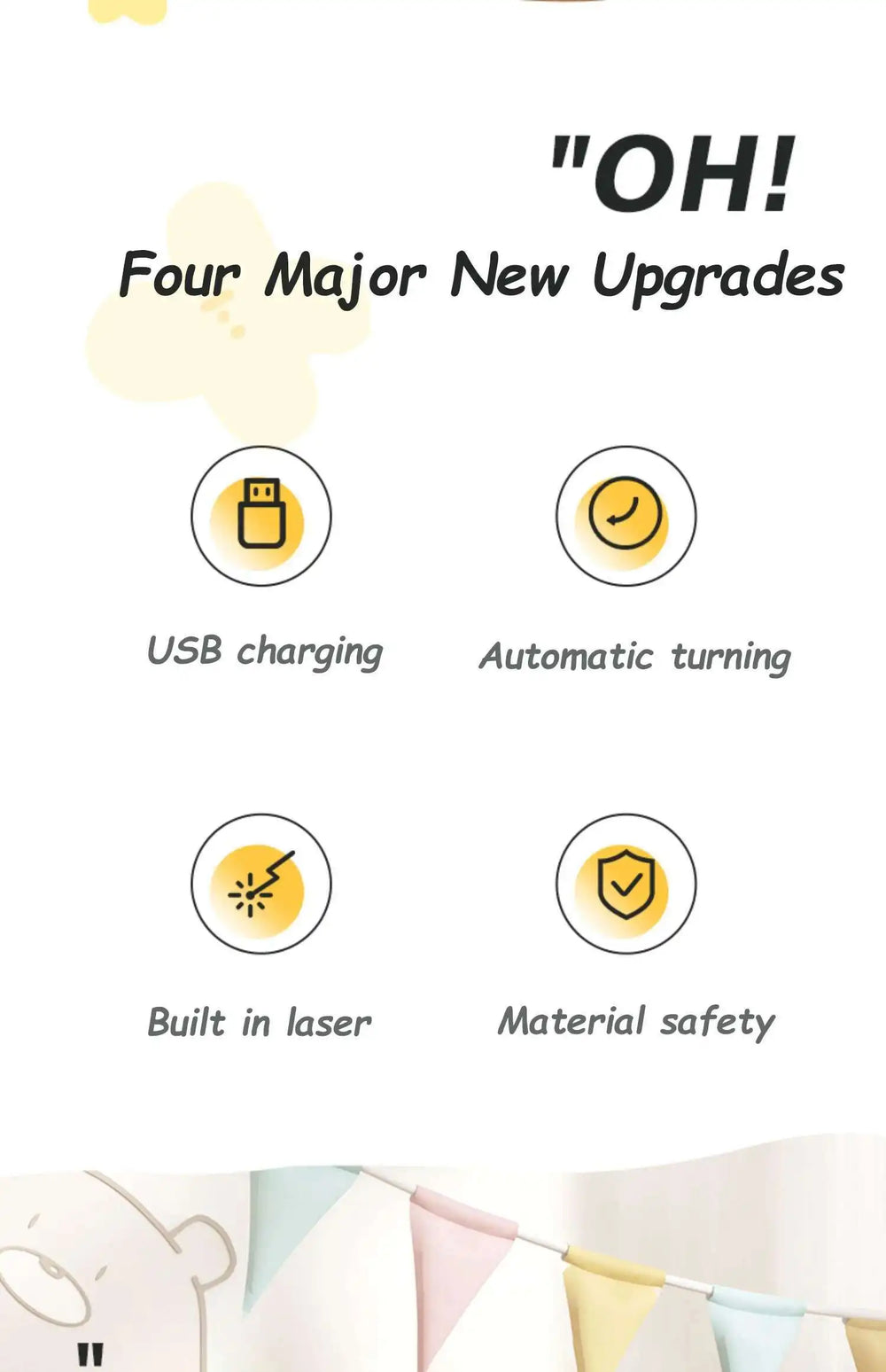 Smart Interactive Pet Ball - Automatic Rolling Rechargeable Toy for Dogs Cats