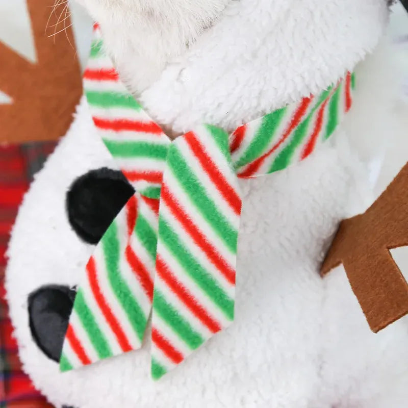 Snowman Dog Christmas Costume - Funny Winter Pet Outfit for Large Breeds