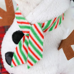 Snowman Dog Christmas Costume - Funny Winter Pet Outfit for Large Breeds