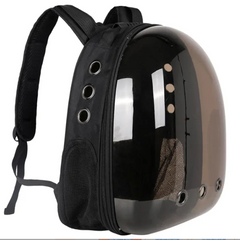 Space Capsule Pet Backpack - Transparent Cat Carrier Bag, Portable Breathable Pet Bubble Backpack for Small Dogs & Cats
