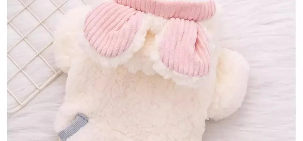 Thick Fluffy Cat Coat | Autumn Winter Warm Clothes for Kittens & Small Dogs | Anti-Shedding British Short Hair Jacket