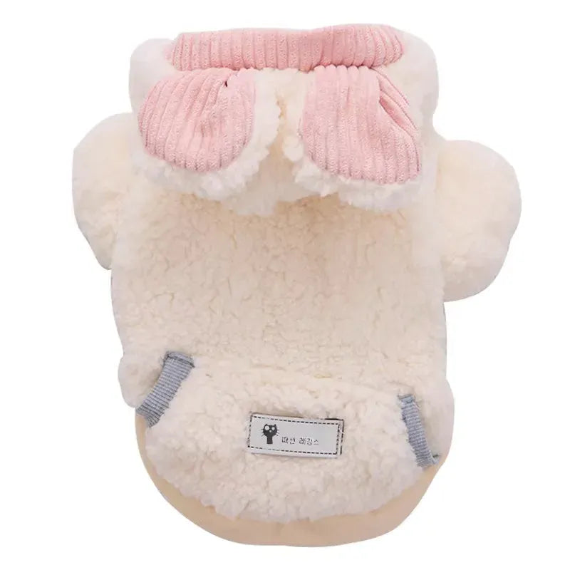 Thick Fluffy Cat Coat | Autumn Winter Warm Clothes for Kittens & Small Dogs | Anti-Shedding British Short Hair Jacket