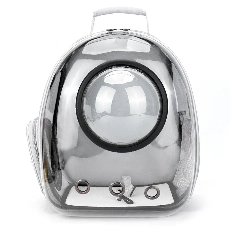 Transparent Cat Carrier Backpack – Bubble Window Pet Travel Bag for Small Dogs & Cats