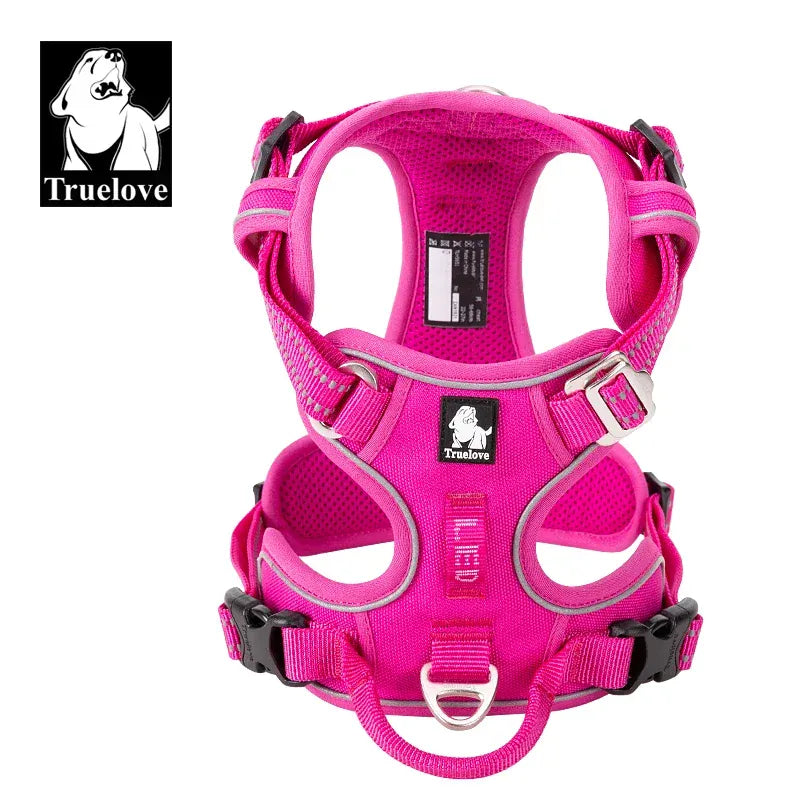 Truelove No-Pull Dog Harness - Reflective Safety Vest with 4 Adjustment Points