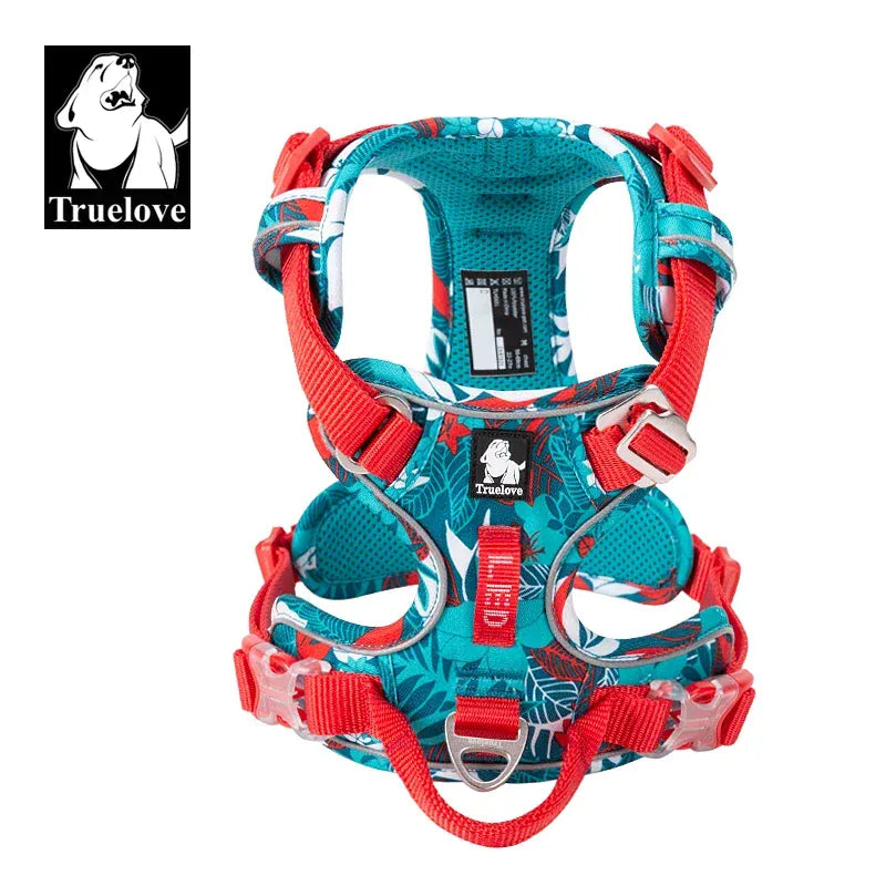 Truelove No-Pull Dog Harness - Reflective Safety Vest with 4 Adjustment Points