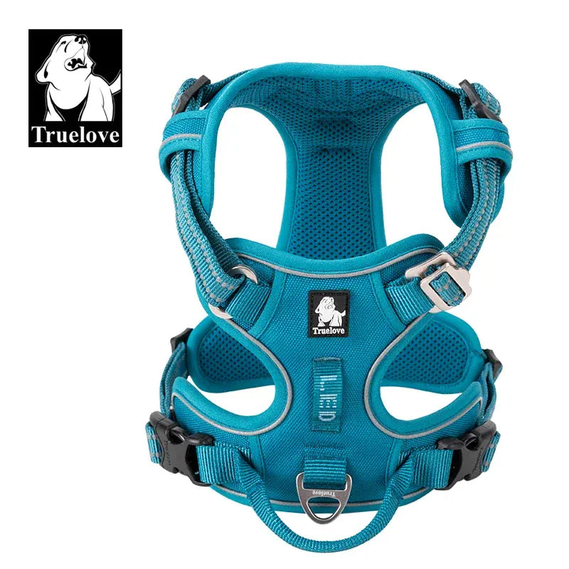 Truelove No-Pull Dog Harness - Reflective Safety Vest with 4 Adjustment Points