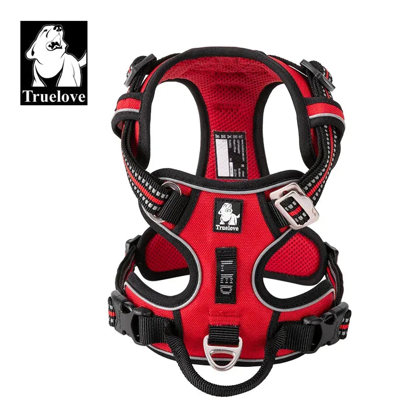 Truelove No-Pull Dog Harness - Reflective Safety Vest with 4 Adjustment Points