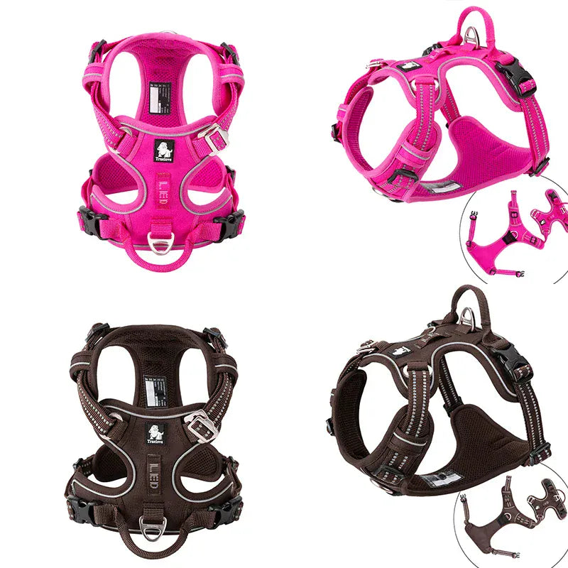 Truelove No-Pull Dog Harness - Reflective Safety Vest with 4 Adjustment Points