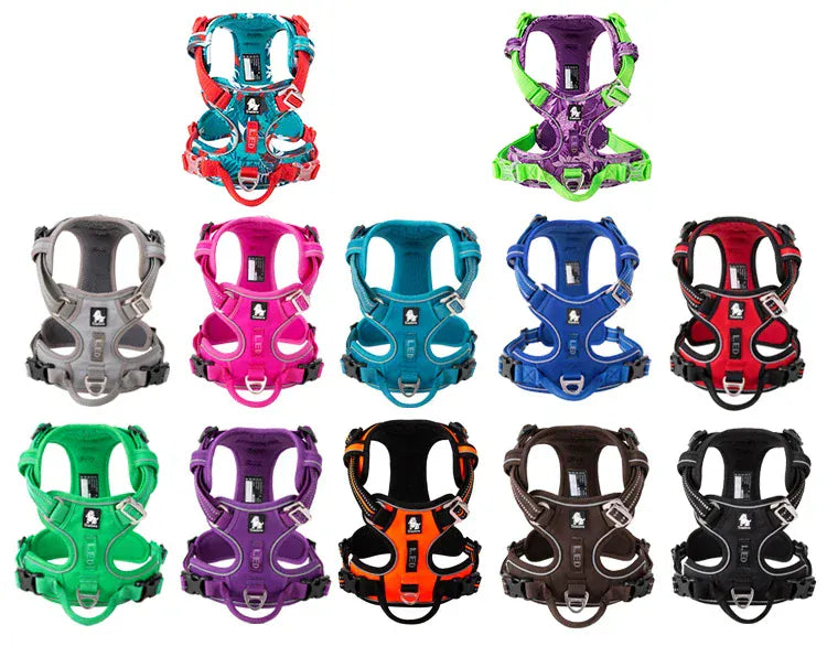 Truelove No-Pull Dog Harness - Reflective Safety Vest with 4 Adjustment Points