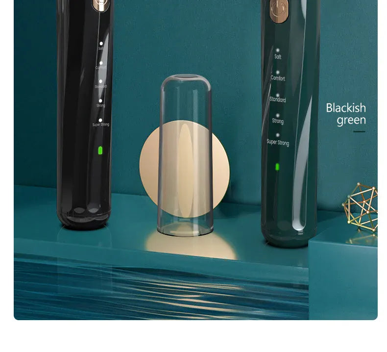 Ultrasonic Electric Dog Toothbrush | Professional Pet Plaque & Tartar Remover | Teeth Whitening & Dental Care