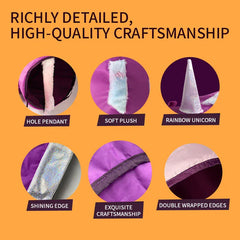 Unicorn Christmas Cat Tunnel Toy | Large Collapsible Pet Tunnel with 6 Entrances | Fun Holiday Play Tunnel for Cats & Small Dogs