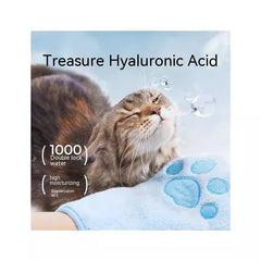 Waterless Pet Cleaning Gloves - Wash-Free Grooming Gloves for Dogs & Cats, Massage & Decontamination with Cleaning Essence