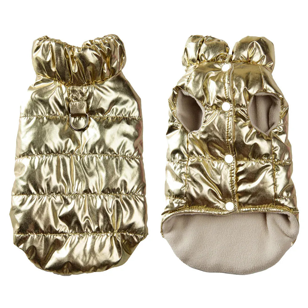 Waterproof Cat Coat with D-Ring - Windproof Winter Jacket for Dogs & Cats