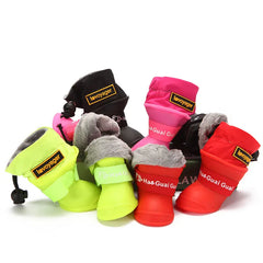 Waterproof Dog Boots - Anti-Slip Pet Shoes for Winter Rain & Snow Protection