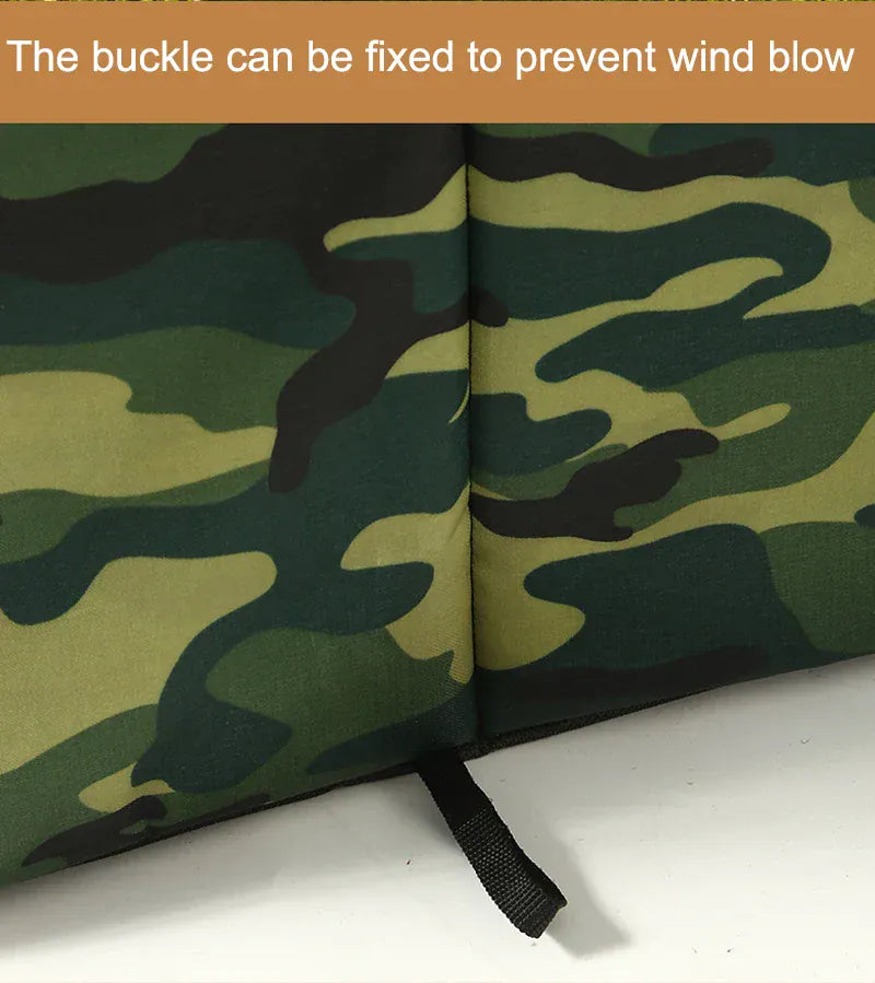 Waterproof Outdoor Cat House - Winter Warm Shelter with Foldable Design