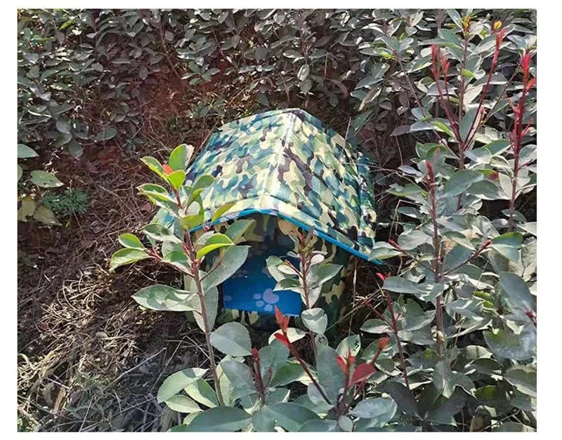 Waterproof Outdoor Cat House - Winter Warm Shelter with Foldable Design