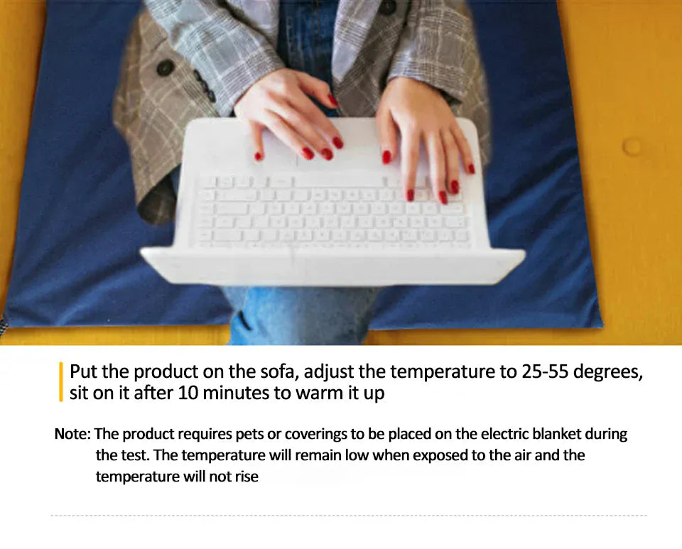 Waterproof Pet Heating Pad - Electric Winter Warmer Blanket 45×60cm