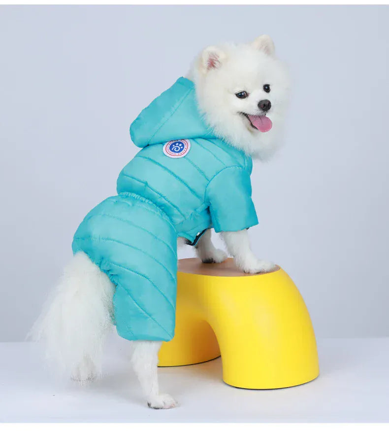 Waterproof Winter Dog Coat – Warm Fleece-Lined Jacket Vest for Small Dogs, French Bulldog, Chihuahua & Puppies