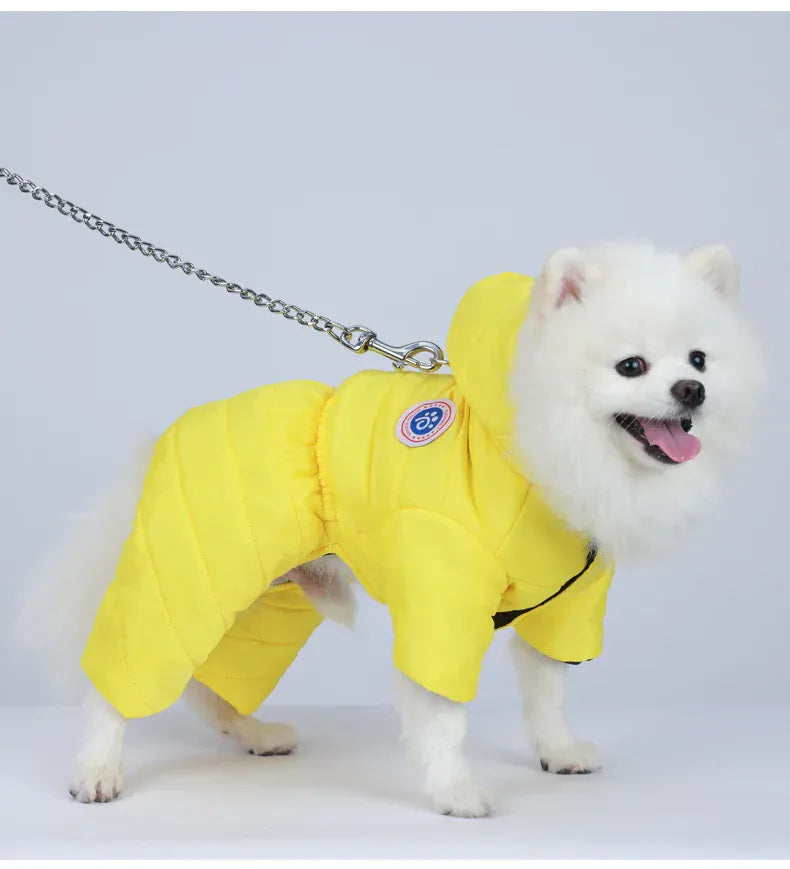 Waterproof Winter Dog Coat – Warm Fleece-Lined Jacket Vest for Small Dogs, French Bulldog, Chihuahua & Puppies