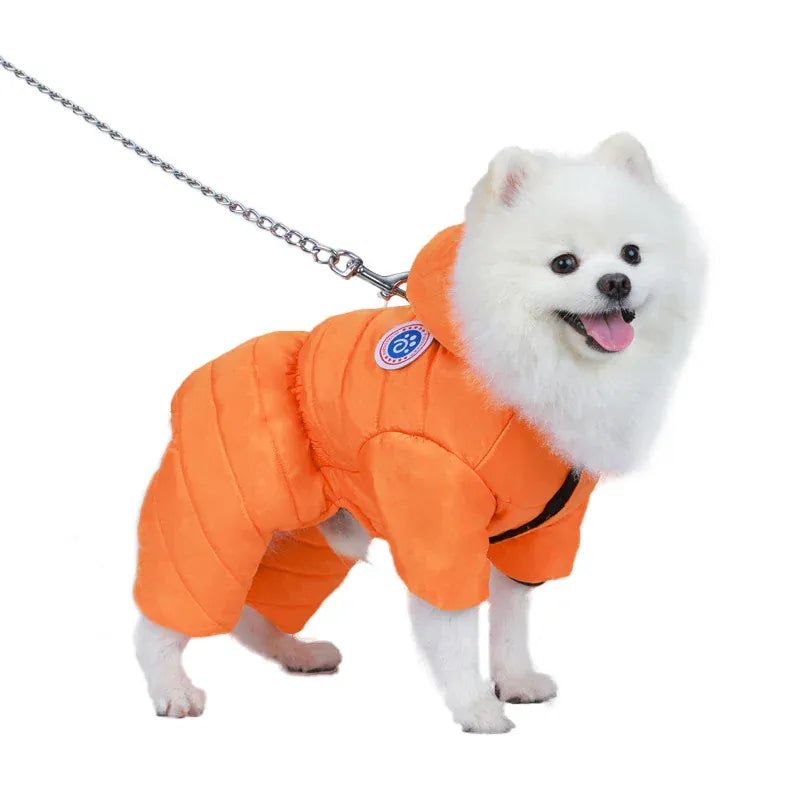 Waterproof Winter Dog Coat – Warm Fleece-Lined Jacket Vest for Small Dogs, French Bulldog, Chihuahua & Puppies