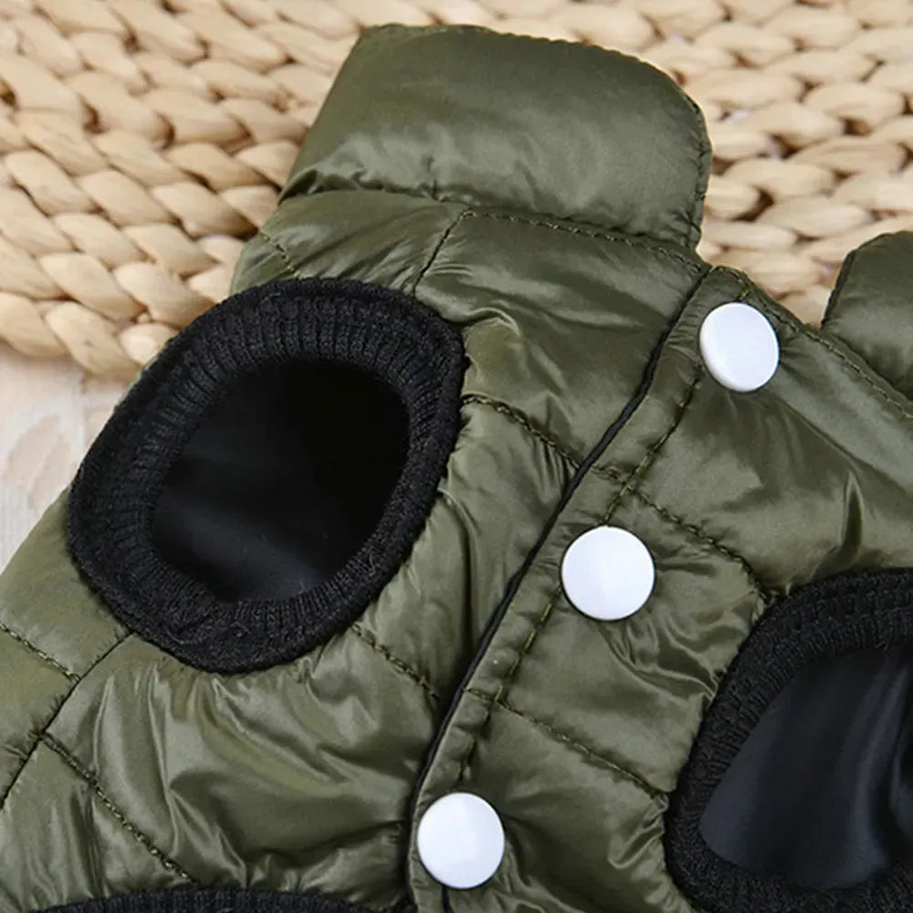 Winter Cat & Dog Warm Down Jacket – Soft Fleece Vest Coat for Small Pets, Kittens & Puppies