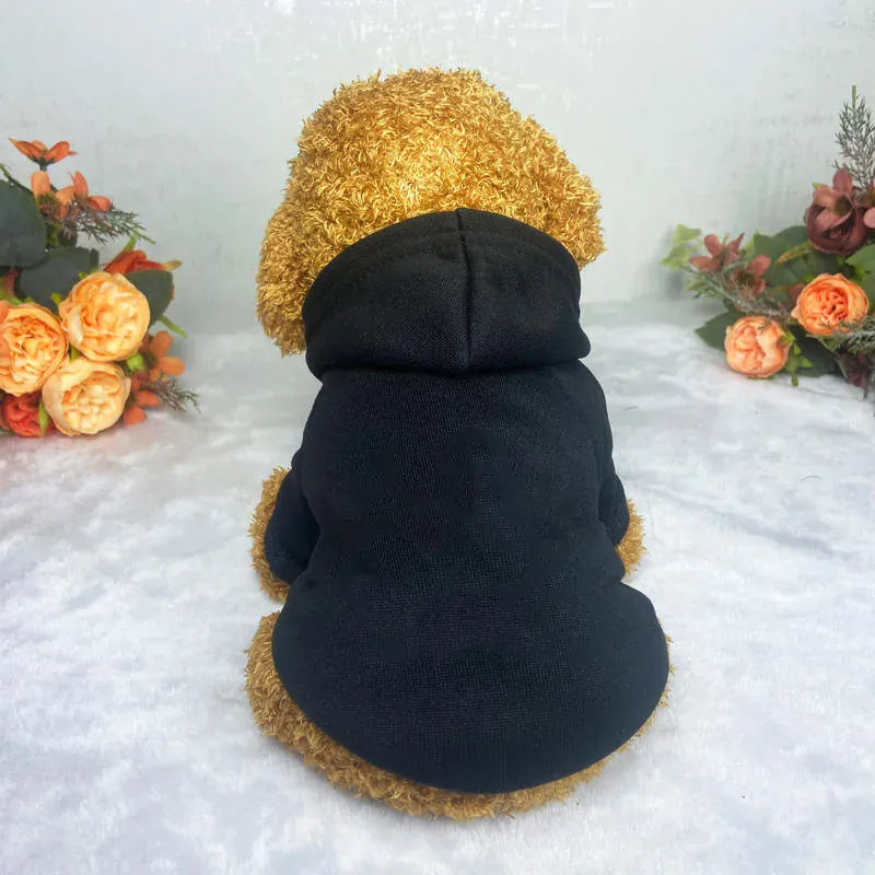 Winter Dog Clothes | Sporty Hoodies & Sweatshirts for Small, Medium & Large Dogs – Warm Autumn & Winter Puppy Coat