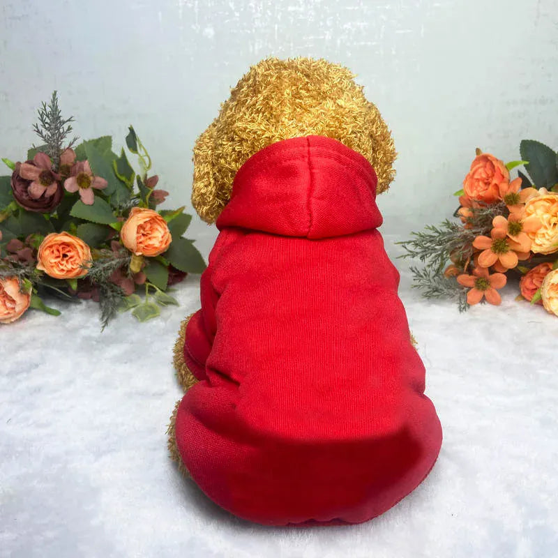 Winter Dog Clothes | Sporty Hoodies & Sweatshirts for Small, Medium & Large Dogs – Warm Autumn & Winter Puppy Coat