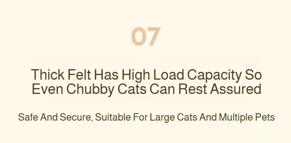 Winter Double Enclosed Cat House - Tree Hole Design MultiLayer Scratching Board