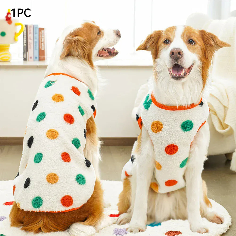 Winter Pet Flannel Coat | Warm Dog & Cat Pajamas for Small to Large Breeds – M to 7XL, 5-35kg