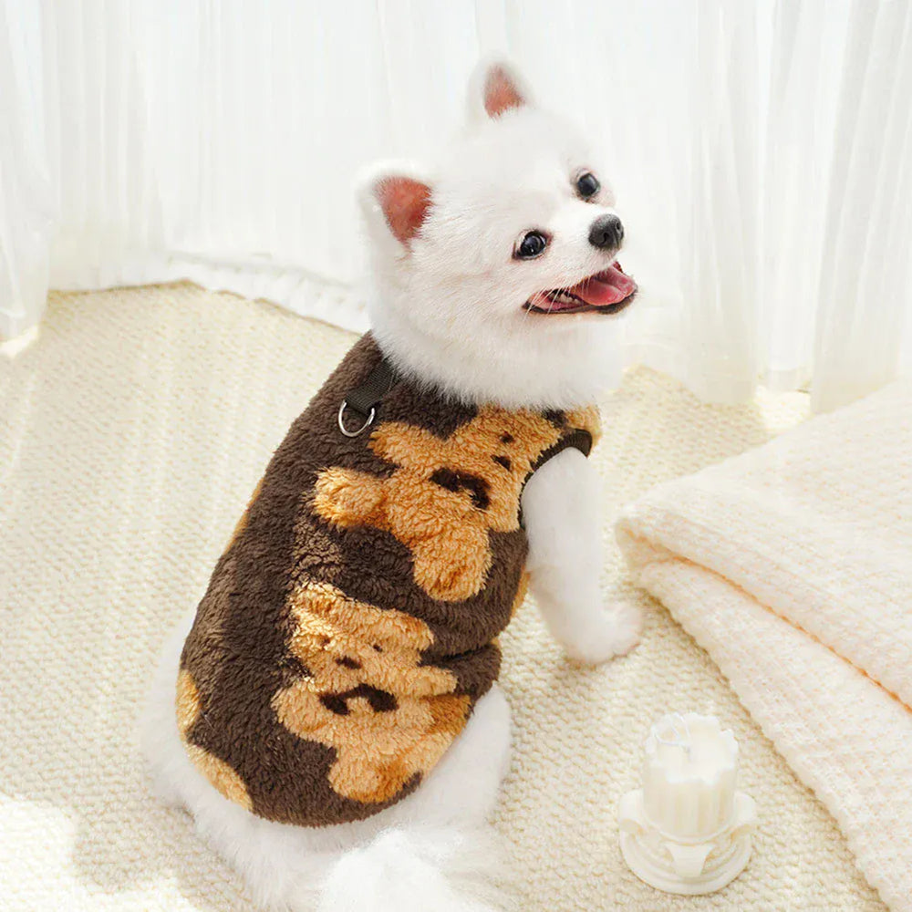 Winter Pet Flannel Coat | Warm Dog & Cat Pajamas for Small to Large Breeds – M to 7XL, 5-35kg