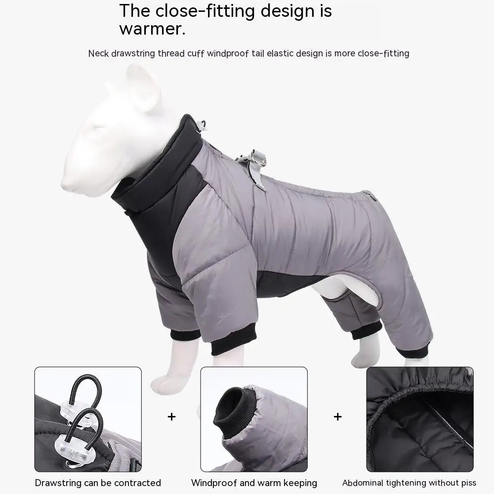Winter Waterproof Dog Jacket for Small & Medium Dogs | Warm Puppy Coat for Chihuahua, French Bulldog, Pug